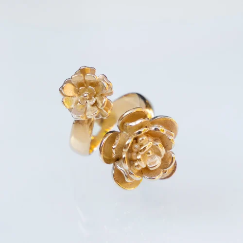 Anillo Eme doble - mariana arroyo